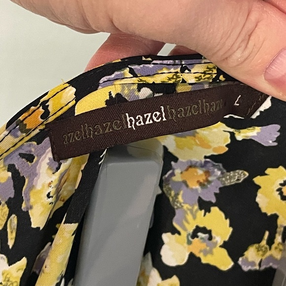 Anthropologie Azelhazel size large‎ floral long sleeve top - Picture 4 of 8